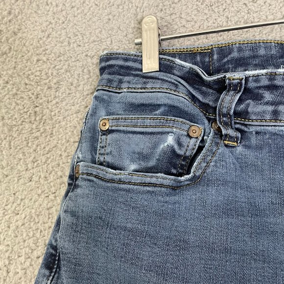 American Eagle Medium Wash Straight Jeans Mens 36 Preowned - Picture 1 of 12